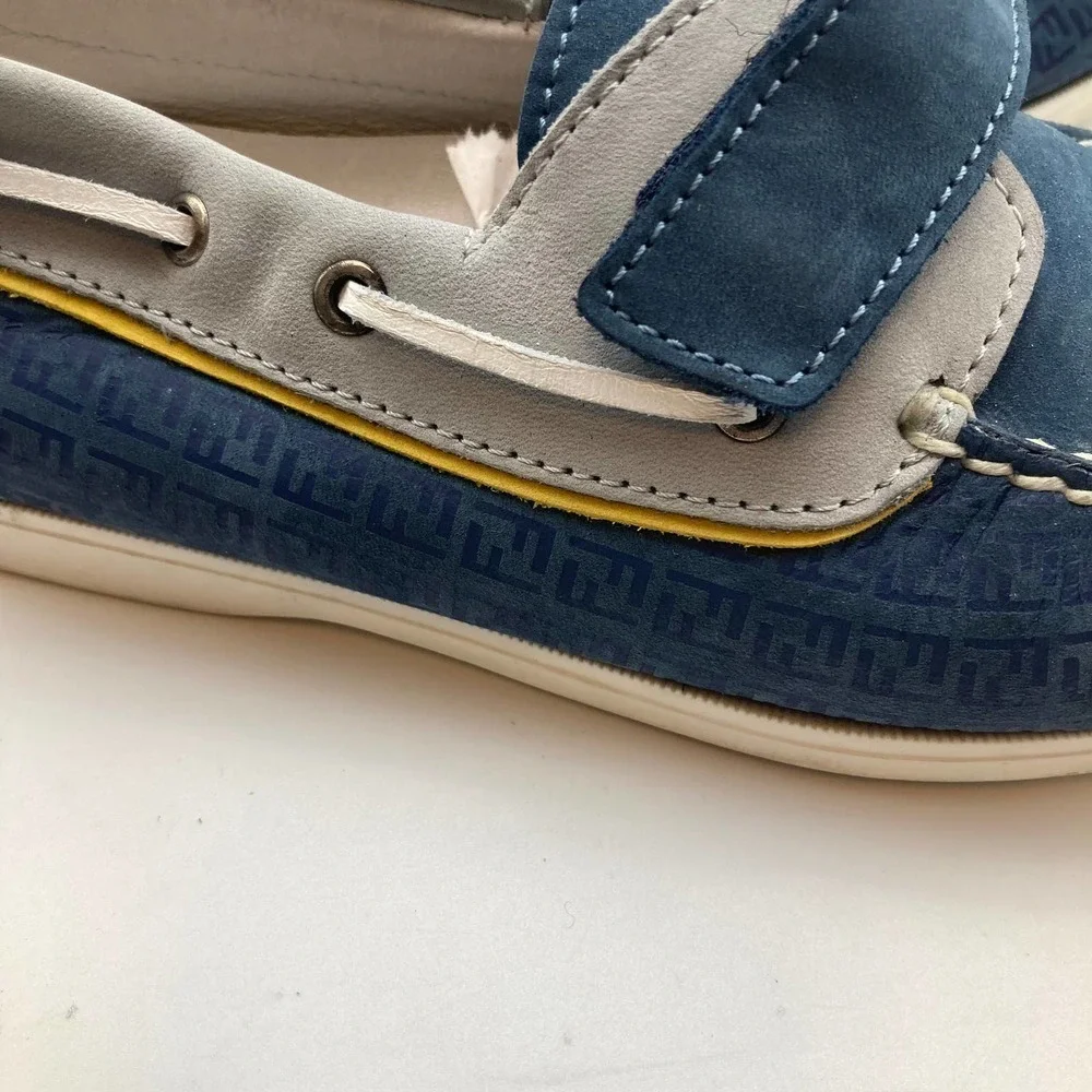 Fendi zucca logo moccasin shoes